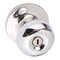 Sure-Loc Hardware Sure-Loc Hardware Durango Privacy Knobset, Polished Chrome DU102 26 - alternate 1
